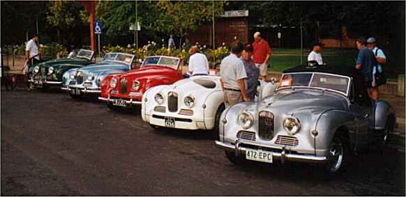 Jowett Jupiter line-up